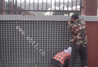 仿磚涂料施工案例-沈陽中海城小學(xué)